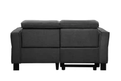 OTTO home 2-Sitzer »Carpari Webstoff, 162 cm, man./elektr. Relaxfunktion« (USB A/C), sowie Kopfteilverstellung