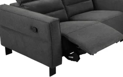 OTTO home 2-Sitzer »Carpari Webstoff, 162 cm, man./elektr. Relaxfunktion« (USB A/C), sowie Kopfteilverstellung