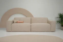 OTTO home 3-Sitzer »Clayton Breite 248 cm« in einem trendigen Cord-Bezug, verschiedene Kombinationen verfügbar