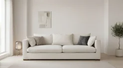 OTTO home 2,5-Sitzer »Comfy« extra weich und kuschelig, Füllung mit Federn und Daunen