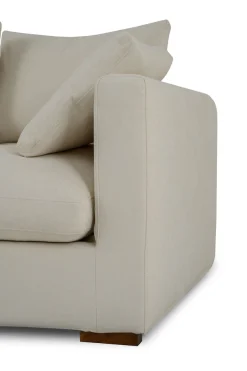 OTTO home 2,5-Sitzer »Comfy« extra weich und kuschelig, Füllung mit Federn und Daunen