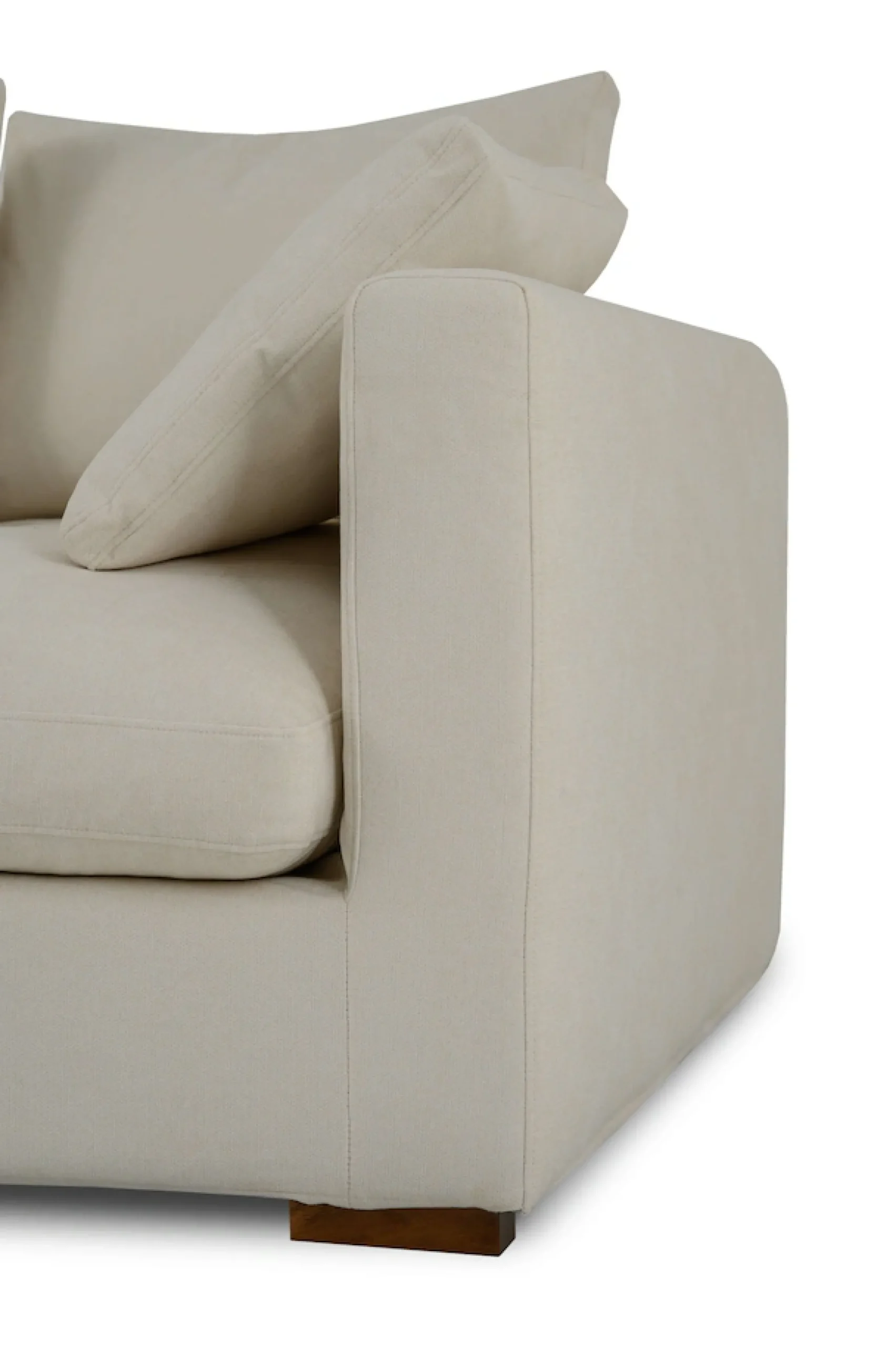 OTTO home 2,5-Sitzer »Comfy« extra weich und kuschelig, Füllung mit Federn und Daunen