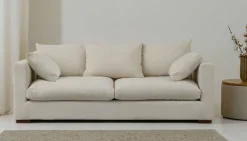 OTTO home 2,5-Sitzer »Comfy« extra weich und kuschelig, Füllung mit Federn und Daunen