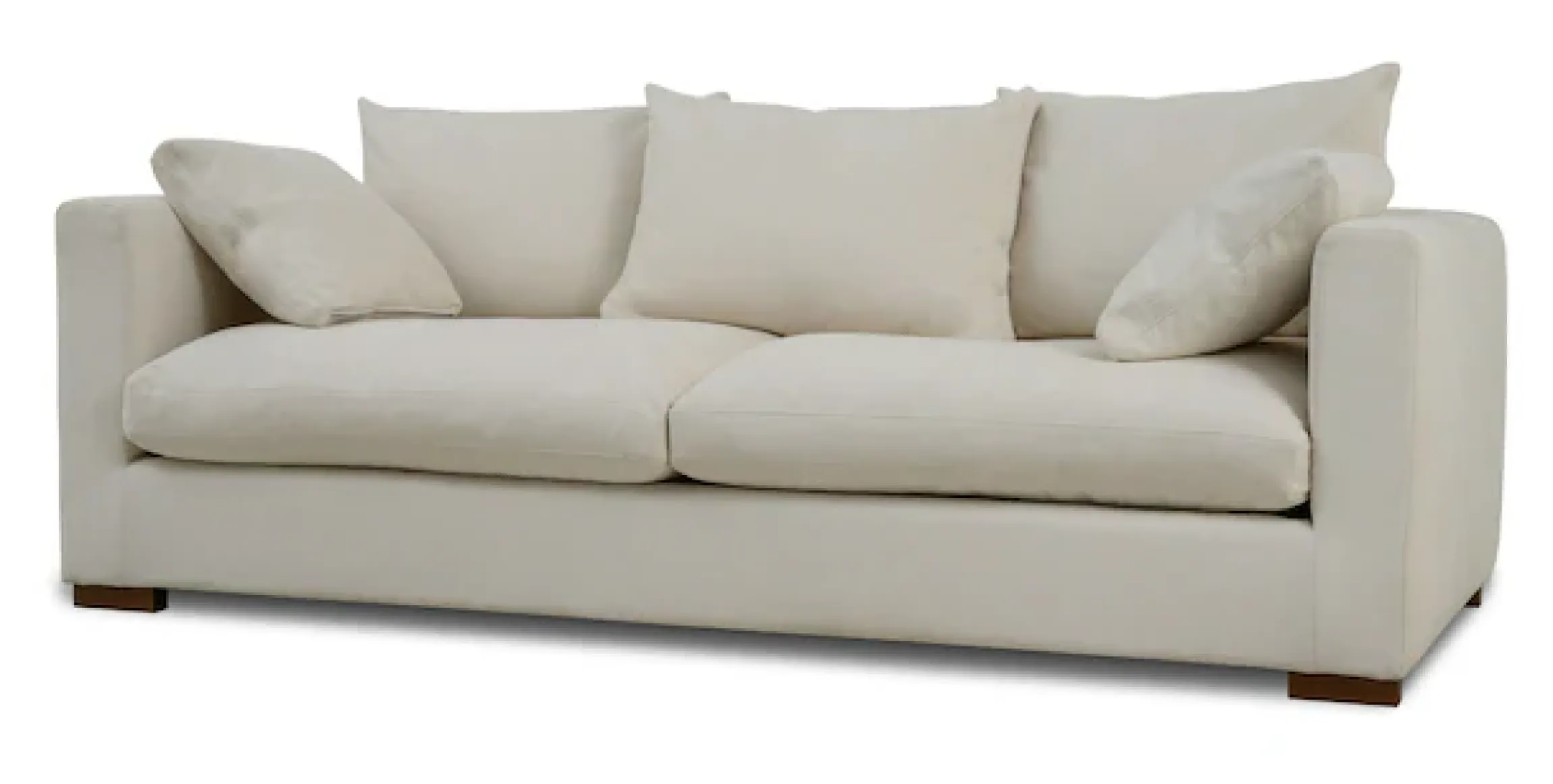 OTTO home 2,5-Sitzer »Comfy« extra weich und kuschelig, Füllung mit Federn und Daunen