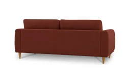 OTTO home 3-Sitzer »Finnian« 212 cm, Chenille, elegante Massivholzfüße