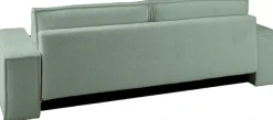 OTTO home 3-Sitzer »FINNLEY Bouclé, Schlafsofa 257 cm - OTTO. Verlässliche Qualität.« mit Bettkasten, in Bouclé, Struktur fein und Mega Cord