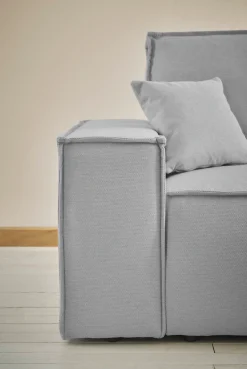 OTTO home 3-Sitzer »FINNLEY Struktur fein, Schlafsofa 257 cm« mit Bettkasten, in Bouclé, Struktur fein und Mega Cord