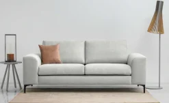 OTTO home 2,5-Sitzer »Henry, Kompaktsofa, Breite 214 cm« mit Metallbeinen, Wellenunterfederung, wasserabweisender Stoff