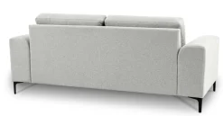 OTTO home 2,5-Sitzer »Henry, Kompaktsofa, Breite 214 cm« mit Metallbeinen, Wellenunterfederung, wasserabweisender Stoff