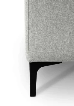 OTTO home 2,5-Sitzer »Henry, Kompaktsofa, Breite 214 cm« mit Metallbeinen, Wellenunterfederung, wasserabweisender Stoff