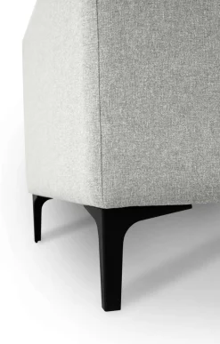 OTTO home 2,5-Sitzer »Henry, Kompaktsofa, Breite 214 cm« mit Metallbeinen, Wellenunterfederung, wasserabweisender Stoff