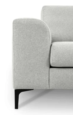 OTTO home 2,5-Sitzer »Henry, Kompaktsofa, Breite 214 cm« mit Metallbeinen, Wellenunterfederung, wasserabweisender Stoff
