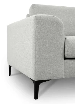 OTTO home 2,5-Sitzer »Henry, Kompaktsofa, Breite 214 cm« mit Metallbeinen, Wellenunterfederung, wasserabweisender Stoff