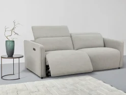 OTTO home 2-Sitzer »KYLLY XXL 208 cm - OTTO. Verlässliche Qualität.« elektr. Relaxfunktion, verstellb. Kopfteil, USB, Federkern, Struktur