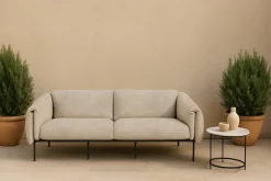 OTTO home 2-Sitzer »Lumi« Outdoor Gartensofa, wetterfeste Materialien, Breite 186 cm