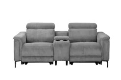 OTTO home 2-Sitzer »LUND Cord, Relaxfunktion, TV-Sessel, manuell/elektrisch (USB-A)« m. elektrischer o. manueller Relaxfunktion, Getränkehalter u. Staufach