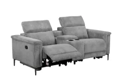 OTTO home 2-Sitzer »LUND Cord, Relaxfunktion, TV-Sessel, manuell/elektrisch (USB-A)« m. elektrischer o. manueller Relaxfunktion, Getränkehalter u. Staufach
