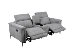 OTTO home 2-Sitzer »LUND Cord, Relaxfunktion, TV-Sessel, manuell/elektrisch (USB-A)« m. elektrischer o. manueller Relaxfunktion, Getränkehalter u. Staufach