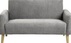 OTTO home 2-Sitzer »Moby« mit Federkern, kleiner Tasche und in modernem Cordbezug