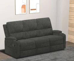 OTTO home 3-Sitzer »NAPORI Struktur, Multimediasofa, Kinosessel XXL« Kinosofa mit 2 x Relaxfunktion und Getränkehalter