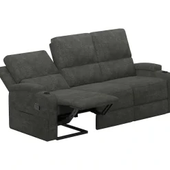 OTTO home 3-Sitzer »NAPORI Struktur, Multimediasofa, Kinosessel XXL« Kinosofa mit 2 x Relaxfunktion und Getränkehalter