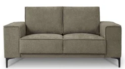 OTTO home 2-Sitzer »OLAND Bouclé, Sofa, B: 164 cm, Skandi-Design« 164 cm, Wellenunterfederung, Skandi-Design, Metallfüße