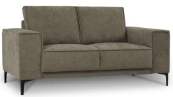 OTTO home 2-Sitzer »OLAND Bouclé, Sofa, B: 164 cm, Skandi-Design« 164 cm, Wellenunterfederung, Skandi-Design, Metallfüße