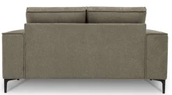 OTTO home 2-Sitzer »OLAND Bouclé, Sofa, B: 164 cm, Skandi-Design« 164 cm, Wellenunterfederung, Skandi-Design, Metallfüße