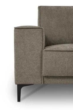 OTTO home 2-Sitzer »OLAND Bouclé, Sofa, B: 164 cm, Skandi-Design« 164 cm, Wellenunterfederung, Skandi-Design, Metallfüße