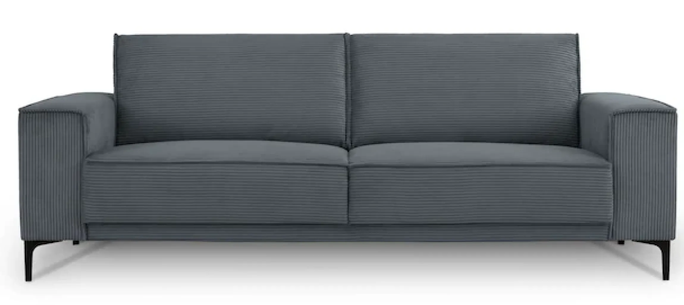 OTTO home 3-Sitzer »OLAND Cord, Sofa, B: 224 cm, Skandi-Design« Struktur, Flachgewebe, Luxus-Microfaser, Boucle
