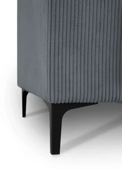OTTO home 3-Sitzer »OLAND Cord, Sofa, B: 224 cm, Skandi-Design« Struktur, Flachgewebe, Luxus-Microfaser, Boucle