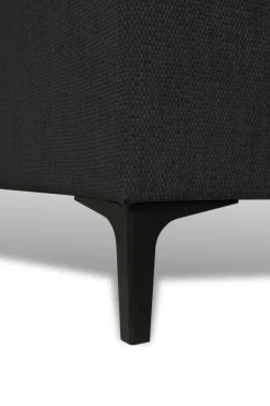 OTTO home 2-Sitzer »OLAND Flachgewebe, Sofa, B: 164 cm, Skandi-Design« 164 cm, Wellenunterfederung, Skandi-Design, Metallfüße