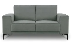OTTO home 2-Sitzer »OLAND Struktur fein, Sofa, B: 164 cm, Skandi-Design« 164 cm, Wellenunterfederung, Skandi-Design, Metallfüße