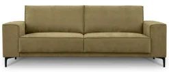 OTTO home 3-Sitzer »OLAND Struktur fein, Sofa, B: 224 cm, Skandi-Design« Struktur, Flachgewebe, Luxus-Microfaser, Boucle