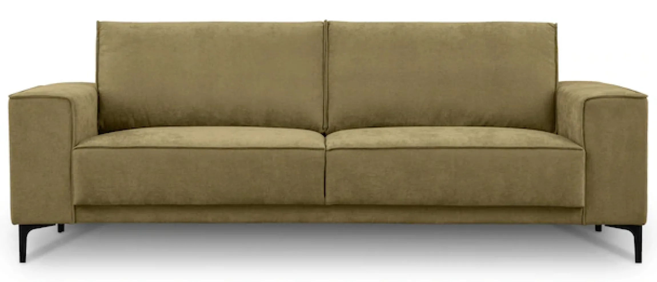 OTTO home 3-Sitzer »OLAND Struktur fein, Sofa, B: 224 cm, Skandi-Design« Struktur, Flachgewebe, Luxus-Microfaser, Boucle