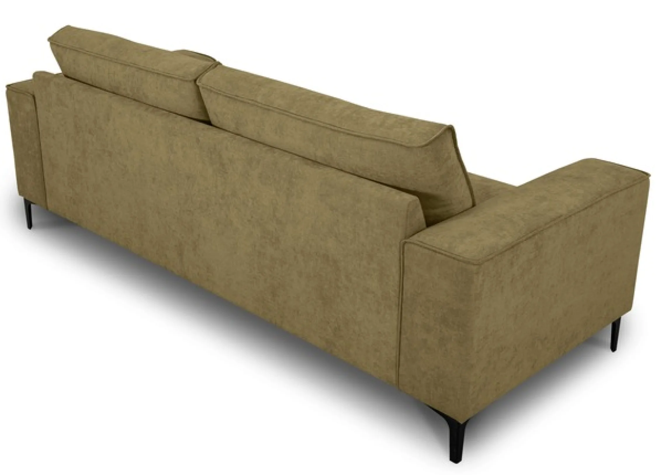 OTTO home 3-Sitzer »OLAND Struktur fein, Sofa, B: 224 cm, Skandi-Design« Struktur, Flachgewebe, Luxus-Microfaser, Boucle