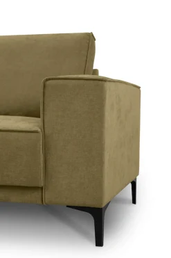 OTTO home 3-Sitzer »OLAND Struktur fein, Sofa, B: 224 cm, Skandi-Design« Struktur, Flachgewebe, Luxus-Microfaser, Boucle