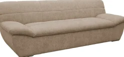 OTTO home 3-Sitzer »Salltum 232 cm breit, formschön, komfortabel« mit Ziernähen in Rücken und im Sitz, pflegeleichter Bezug