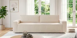 OTTO home 3-Sitzer Schlaffunktion (134/200), Bettkasten, Cord, Unser Tiefpreis