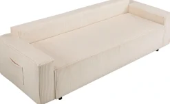 OTTO home 3-Sitzer Schlaffunktion (134/200), Bettkasten, Cord, Unser Tiefpreis