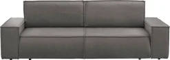 OTTO home 3-Sitzer »SHERWOOD Samtvelours Schlafsofa (257cm)« Schlaffunktion mit Bettkasten (ca. 136/200cm)