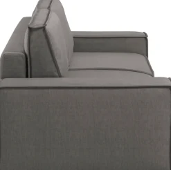 OTTO home 3-Sitzer »SHERWOOD Samtvelours Schlafsofa (257cm)« Schlaffunktion mit Bettkasten (ca. 136/200cm)