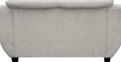 OTTO home 2-Sitzer »Sillkeborg 161 cm, formschönes Sofa mit dunklen Füßen« aus pflegeleichtem, weichem Luxus-Microfaser
