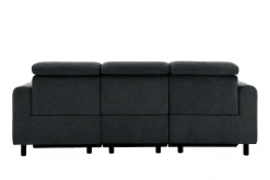 OTTO home 3-Sitzer »SKAANE Struktur-Sofa, 229 cm, manuelle-u. elektrische Relaxfunktion« Relax-Funktion in 2 Sitzen, Kopfteilverstellung, Federkernpolsterung