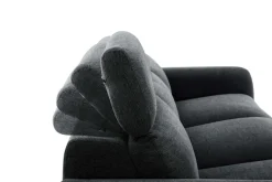 OTTO home 3-Sitzer »SKAANE Struktur-Sofa, 229 cm, manuelle-u. elektrische Relaxfunktion« Relax-Funktion in 2 Sitzen, Kopfteilverstellung, Federkernpolsterung