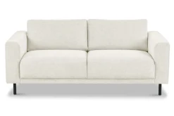 OTTO home 2,5-Sitzer »Sveeva, Kompaktsofa, B.183 cm, schwarze Metallfüße« langlebiger Webstoff, mit Wellenunterfederung, viele Farben