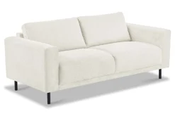 OTTO home 2,5-Sitzer »Sveeva, Kompaktsofa, B.183 cm, schwarze Metallfüße« langlebiger Webstoff, mit Wellenunterfederung, viele Farben