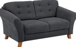 OTTO home 3-Sitzer »Trondheim« mit Federkern, Knopfheftung im Rücken