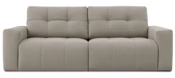 OTTO home 3-Sitzer »Turnon, Lounge-sofa, Breite 220 cm« Chenille, mit Knopf- und Doppelsteppung, elegantes Aussehen