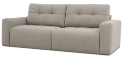 OTTO home 3-Sitzer »Turnon, Lounge-sofa, Breite 220 cm« Chenille, mit Knopf- und Doppelsteppung, elegantes Aussehen